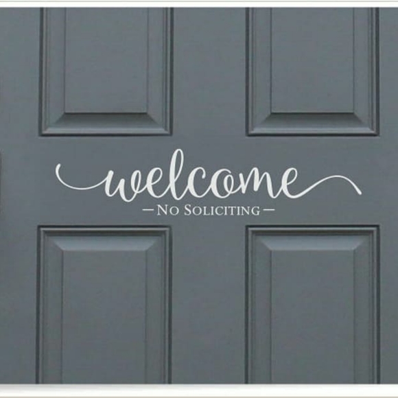 No soliciting Decals - Picture 2 of 4